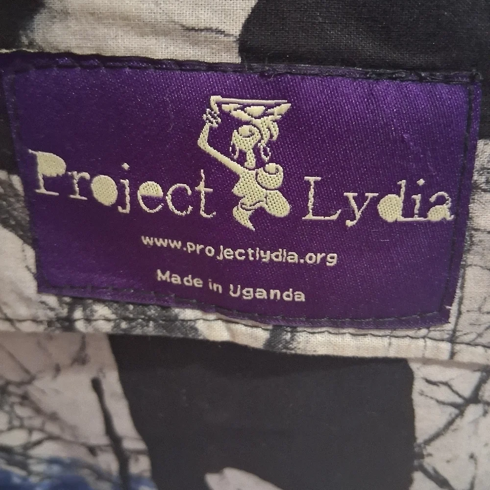 Blue and Black Project Lydia Crossbody
